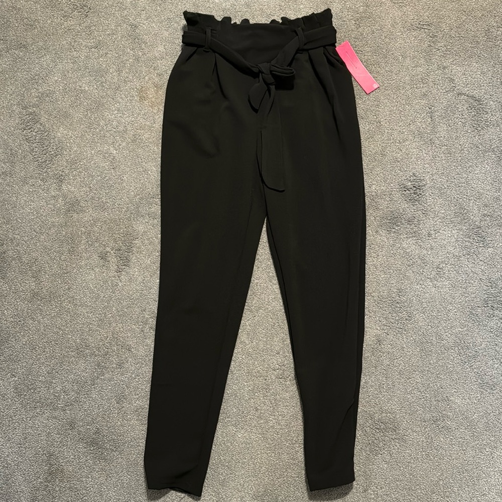 NWT High waisted black trousers